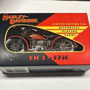 Harley-Davidson Limited Edition Tin Playing Cards
